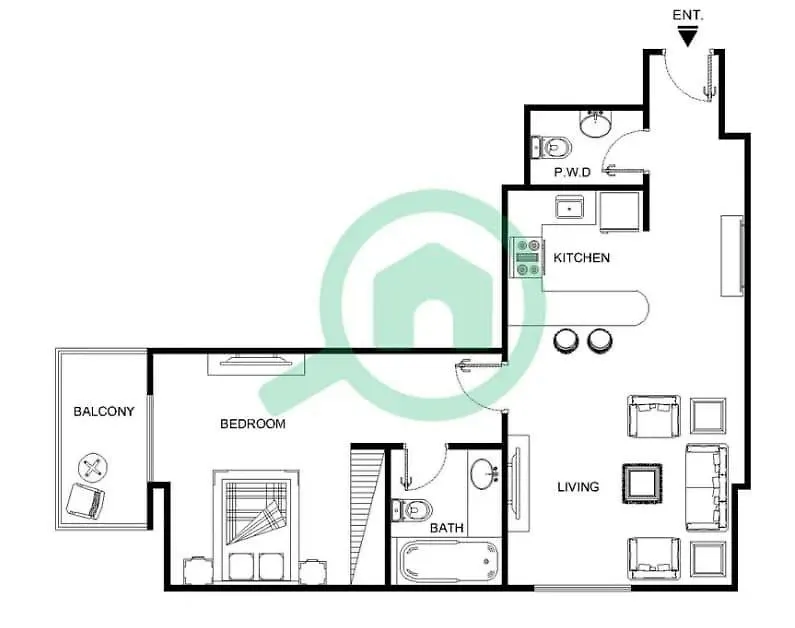 1 Bedroom In Red Residence - Heart Of Sports City Dubai 0*,  United Arab Emirates